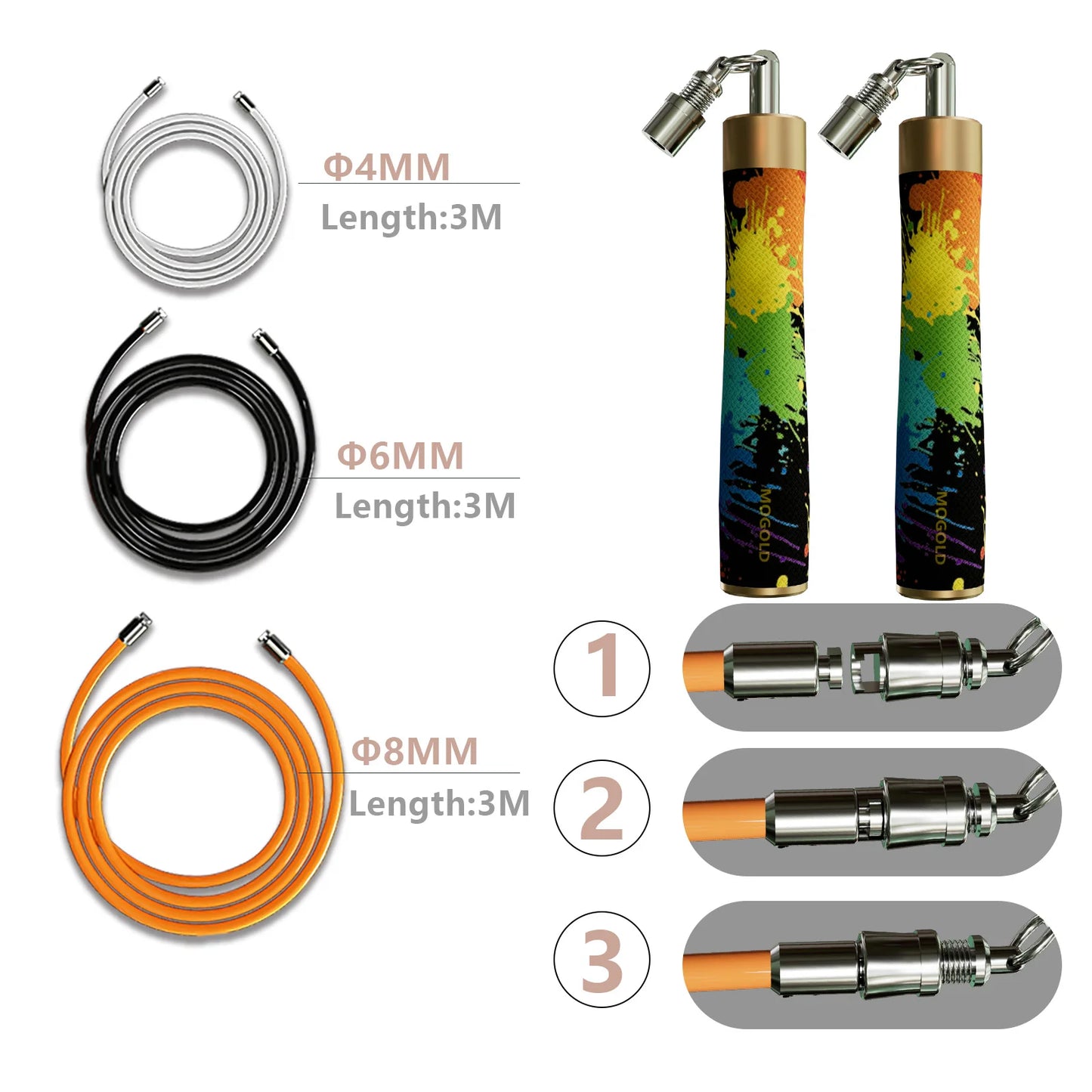 Professional Sport Jumping Ropes Adjustable Fitness