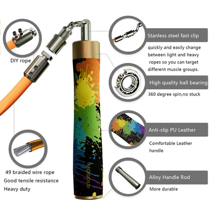 Professional Sport Jumping Ropes Adjustable Fitness