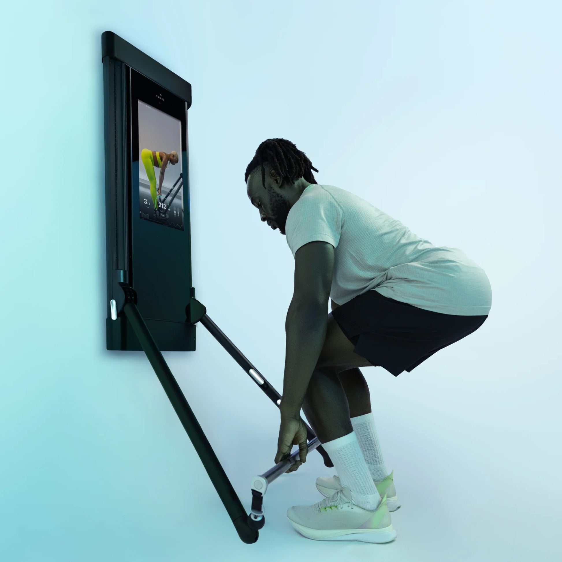 Smart Home Gym Cable Trainer – AI Digital Resistance System