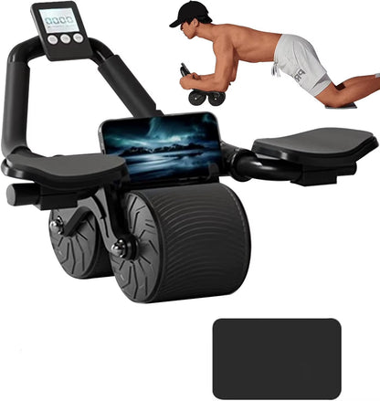 Elbow Support Automatic Rebound Abdominal Wheel Core