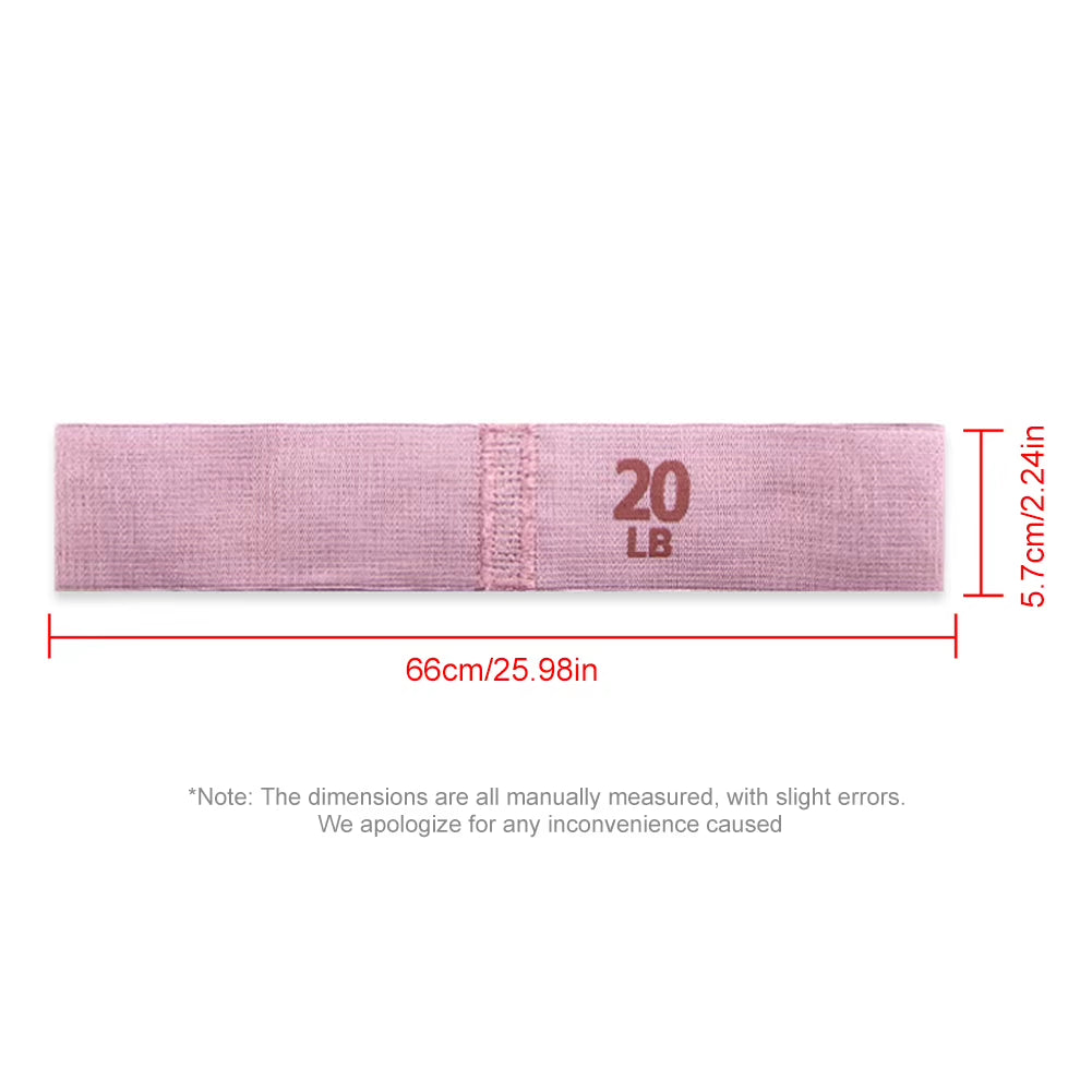 Anti-Slip Booty Resistance Band – Glute & Hip Training Band